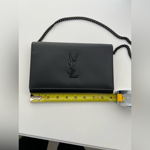 AUTHENTIC YSL BAG Black on Black - Picture 8 of 9